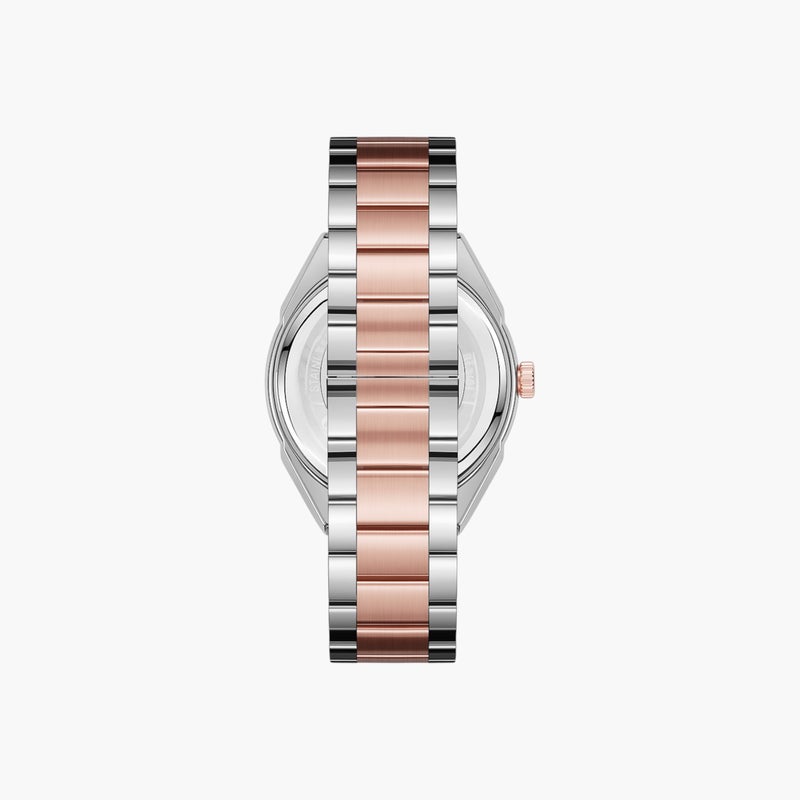 OMAX Two-Tone Stainless Steel Watch for Men - Image 2